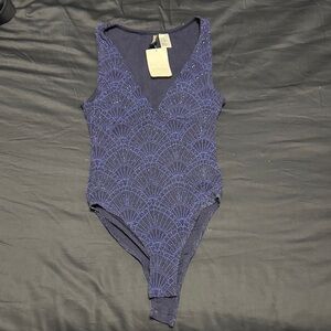 Bodysuit Navy Blue
